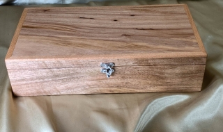 Custom Made "Scroll Box" Hand Crafted from Australian Silky Oak