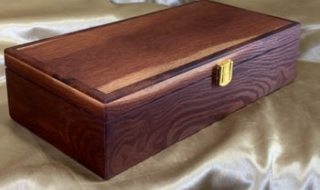 PLKB 25910-L6480 - Premium Large Wooden Keepsake Box - Handcrafted from Australian Woody Pear SOLD