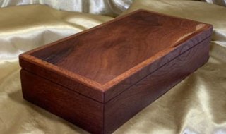 PLKB 25013 - L6547 - Premium Large Hand Made Keepsake Box - Australian Woody Pear SOLD