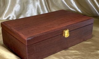 PLKB 2603K2-L7875 - Premium Large Australian Wooden Keepsake Box - Jarrah SOLD