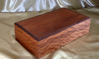 PMKB  2603K9-L8017 - Premium Medium Sized Handcrafted Australian Sheoak Keepsake Box SOLD
