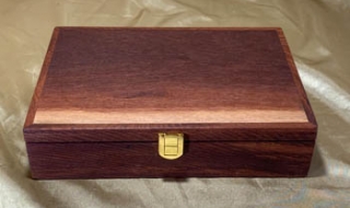 PLKB 2605K6-L9041 - Premium Hand Made Large Australian Woody Pear Keepsake Box