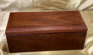PCBL 26091-L0884 - Premium Handcrafted Wooden Pet Cremation Box - Australian Jarrah